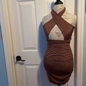Little brown dress